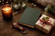 Small affordable Christmas gifts wrapped simply with red ribbon